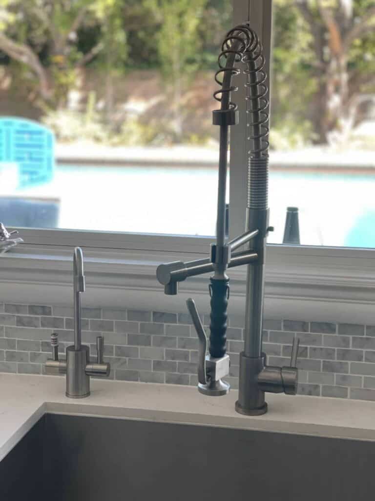 dual faucet upclose