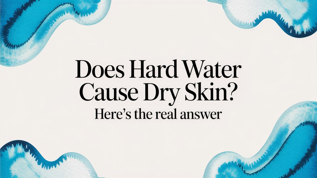 Does Hard Water Cause Dry Skin? The 2026 Guide to a Clear Answer