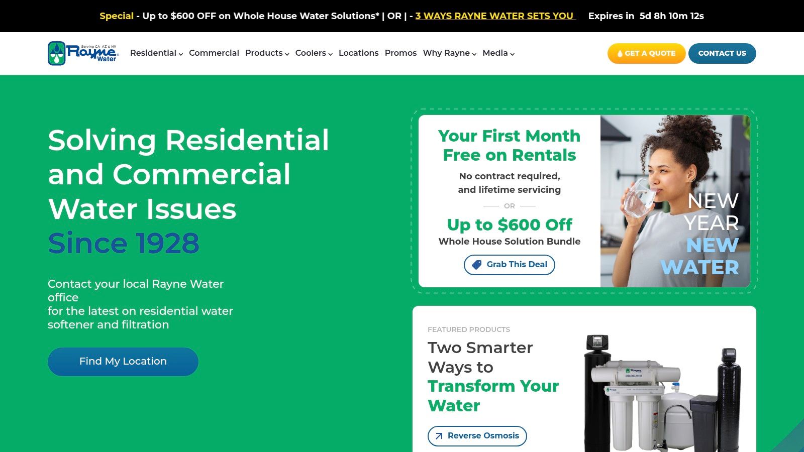 Rayne Water (Los Angeles / San Fernando Valley)