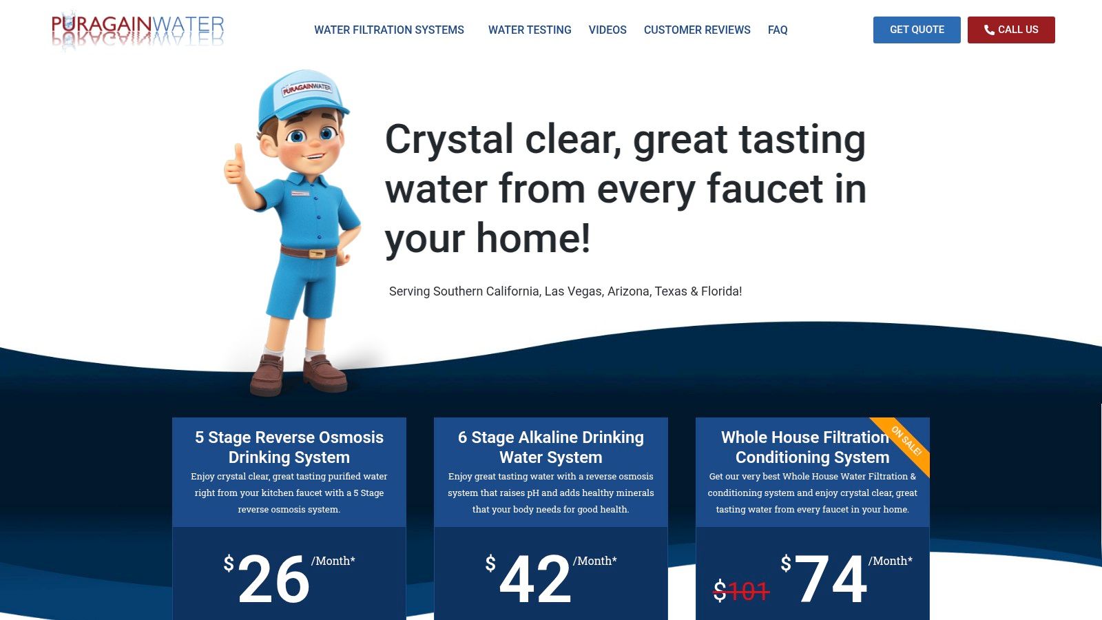 Puragain Water (Walnut / Los Angeles · SoCal service)